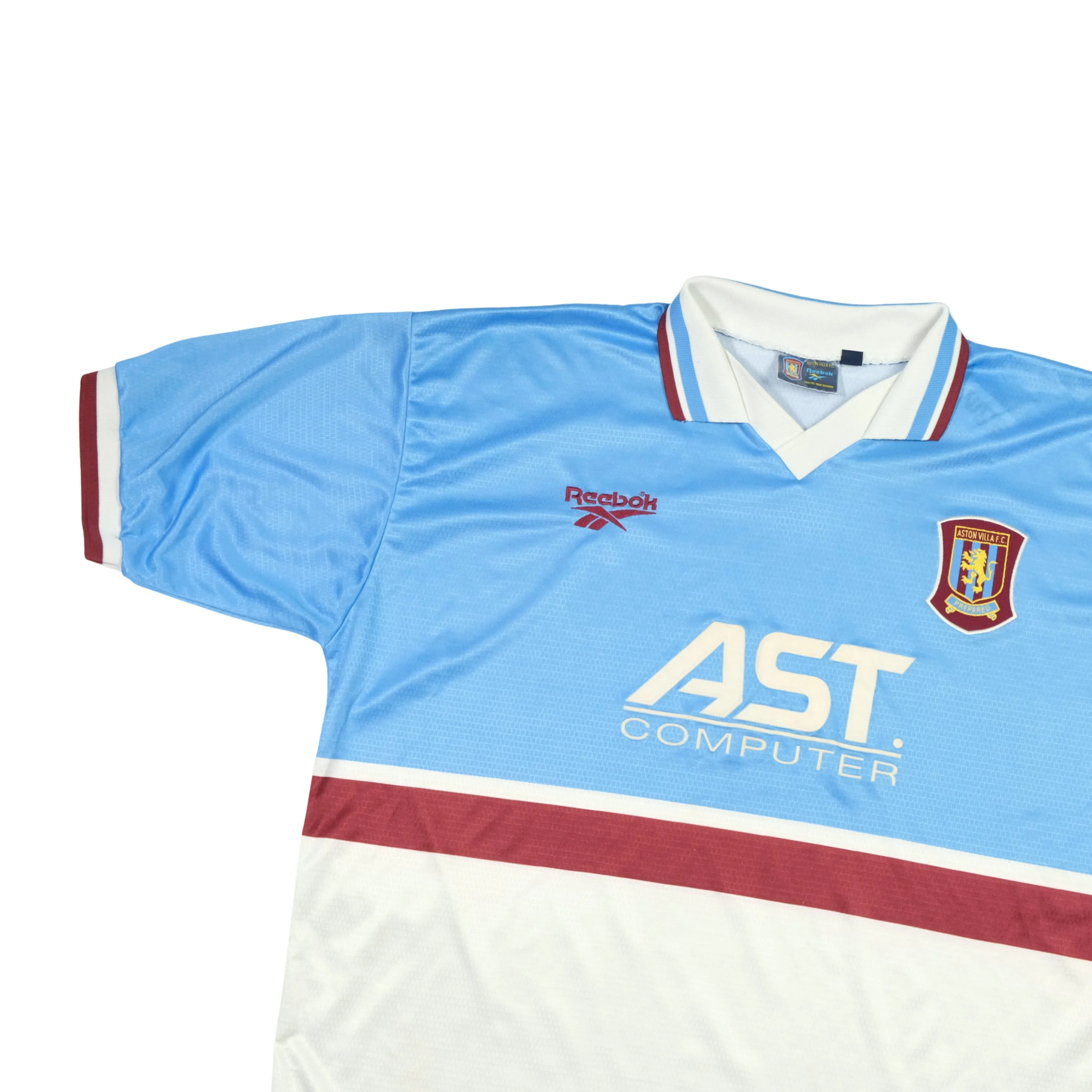 Aston Villa 1997/1998 Reebok Original Away Football Shirt XXL