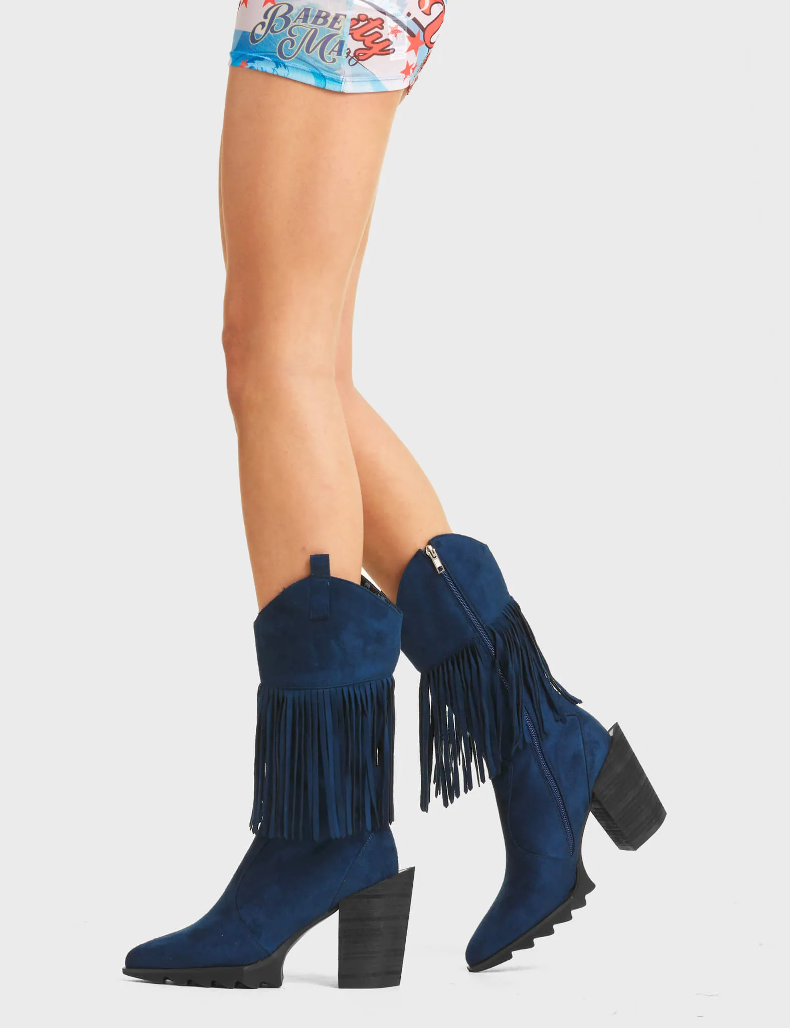 Astonishing Western Calf Boots