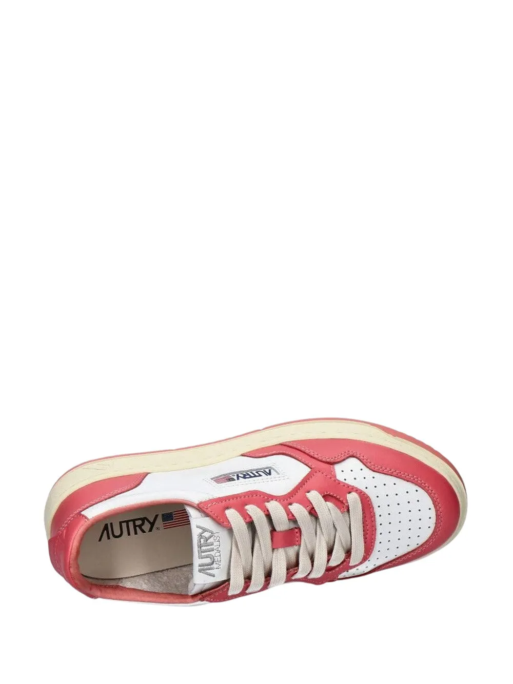 Autry Autry Women`s Sneakers Bicolor White Tea Rose