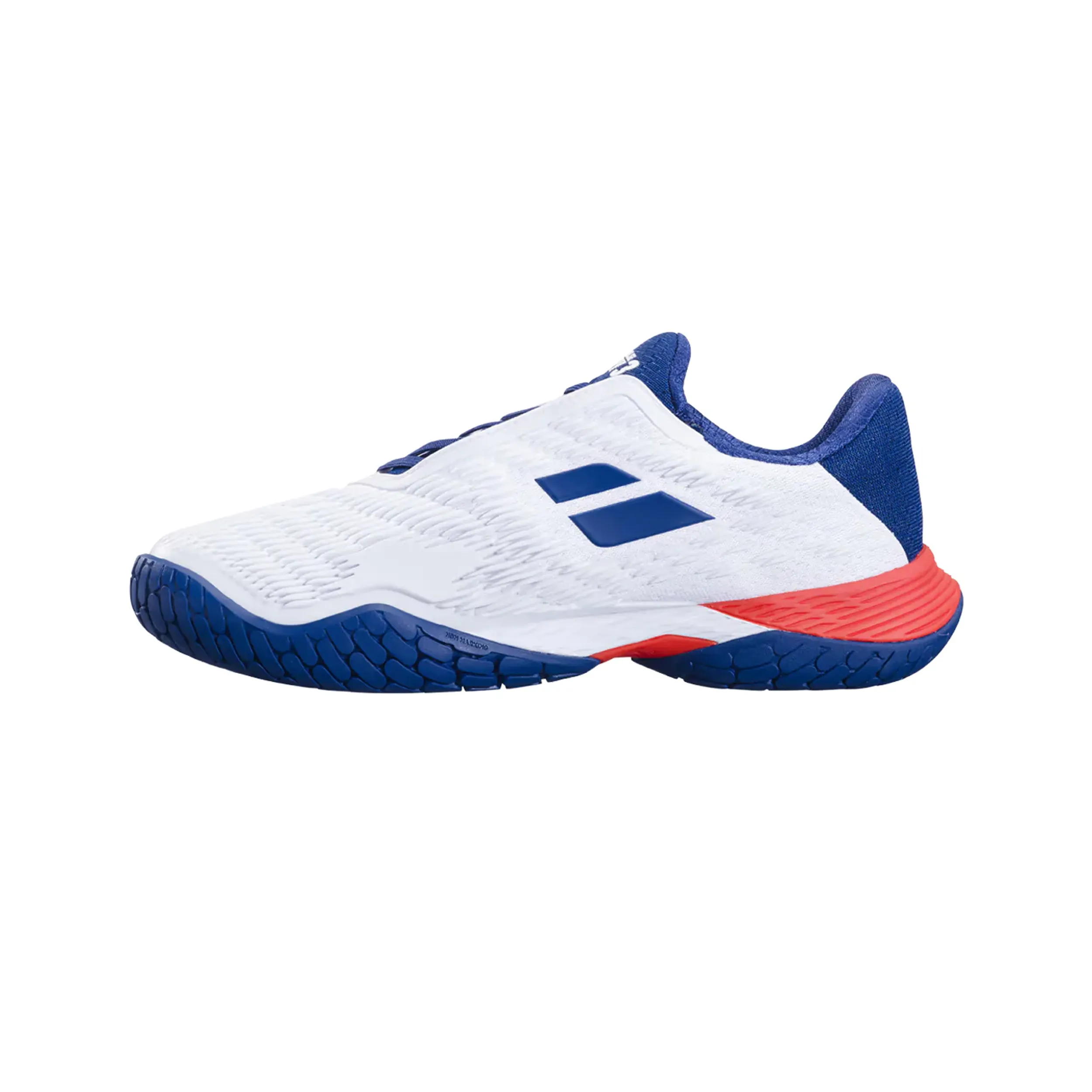 Babolat Propulse Fury 3 All Court Men's Tennis Shoe (White/Estate Blue)