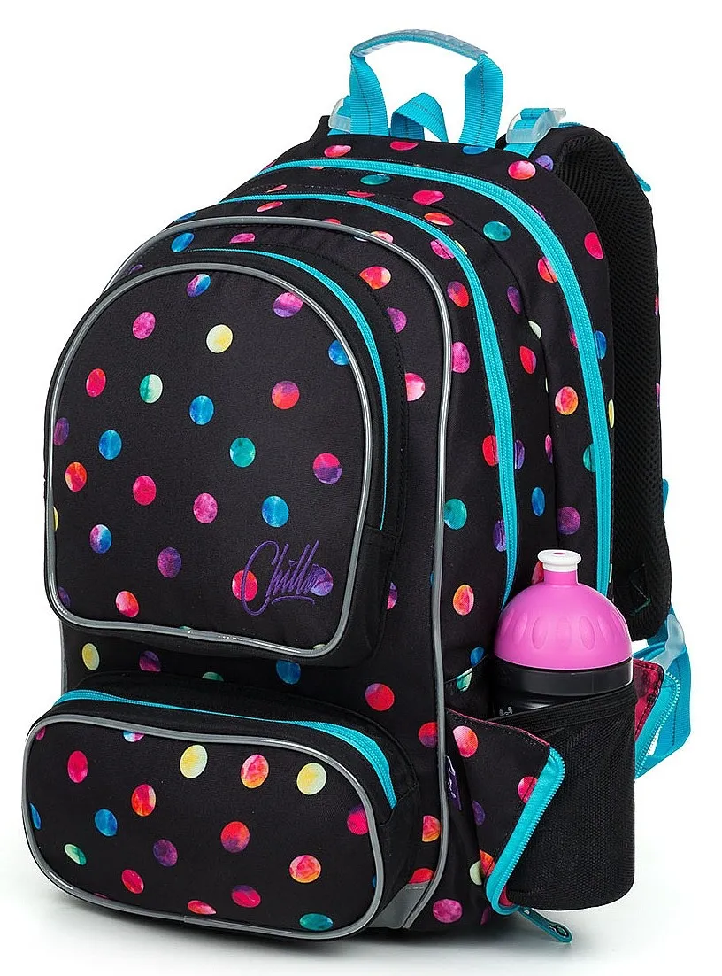 backpack Topgal ALLY 19009 - G/Black - girl´s
