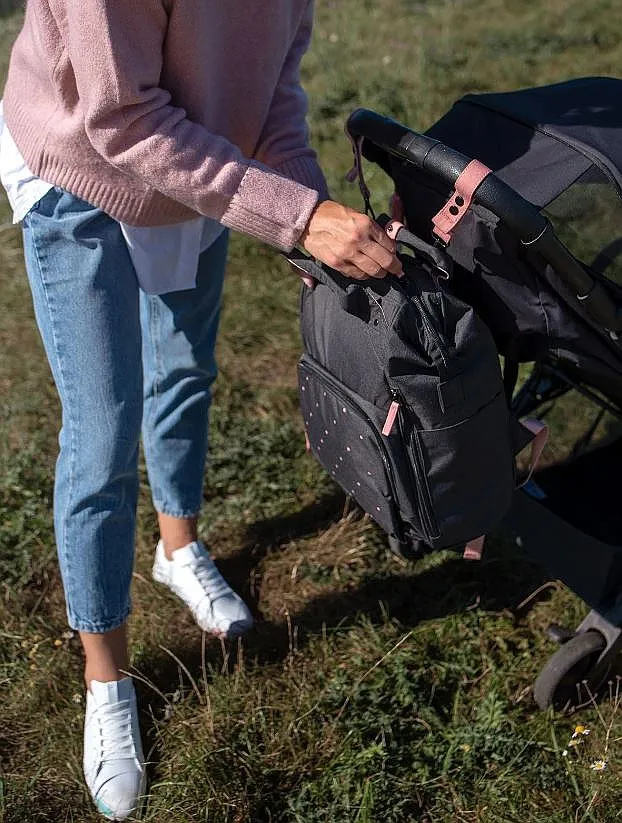 backpack Vuch Verner - Dotty Black - women´s