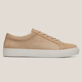 Baltimore Cappuccino Beige Suede Sneakers
