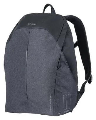 Basil B-Safe Nordlicht bicycle backpack with LED-strip 18 liter black