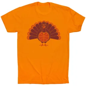 Basketball Short Sleeve T-Shirt - Turkey Player 