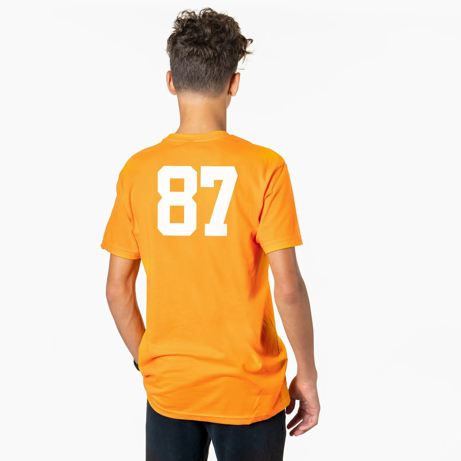 Basketball Short Sleeve T-Shirt - Turkey Player 