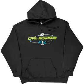 B&E Sport Carl Edwards Nascar Hoodie - XL - Black Cotton Blend