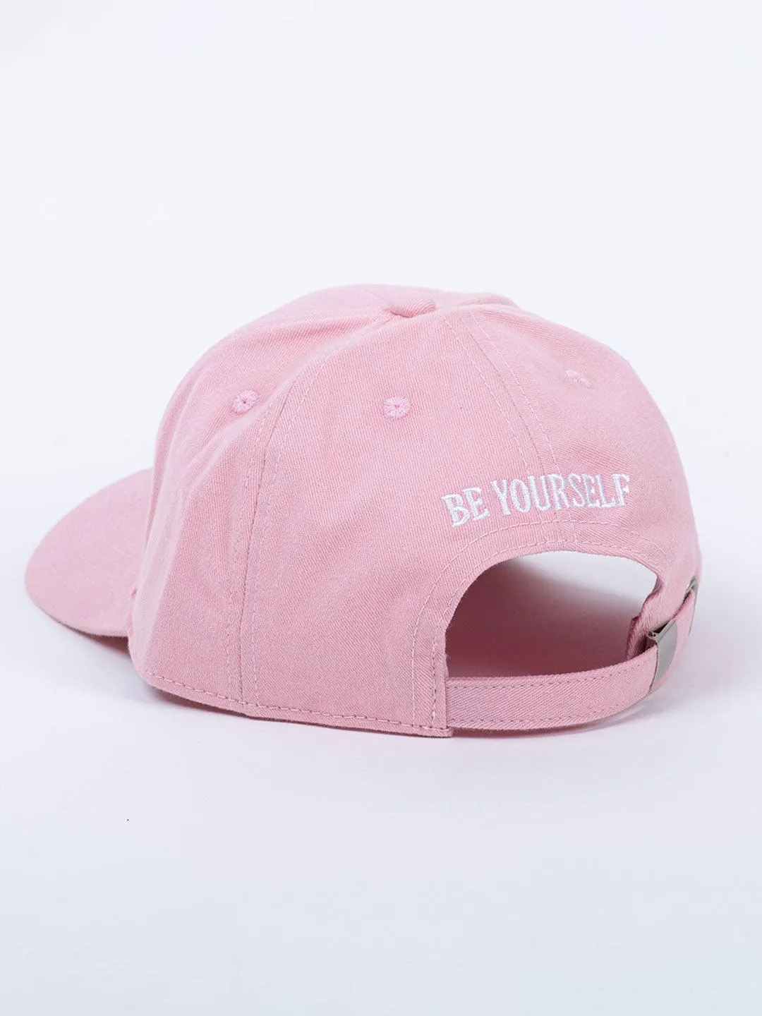 Be Unique Baby Pink Free Size Unisex Baseball Caps