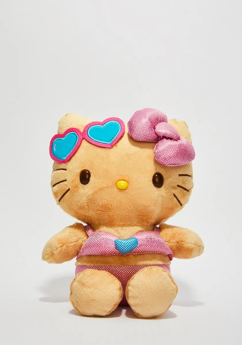 Beach Hello Kitty Plush-