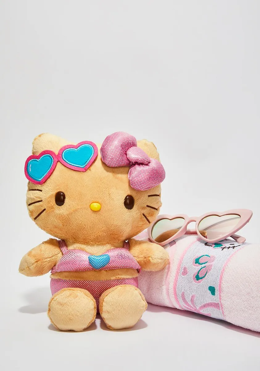 Beach Hello Kitty Plush-