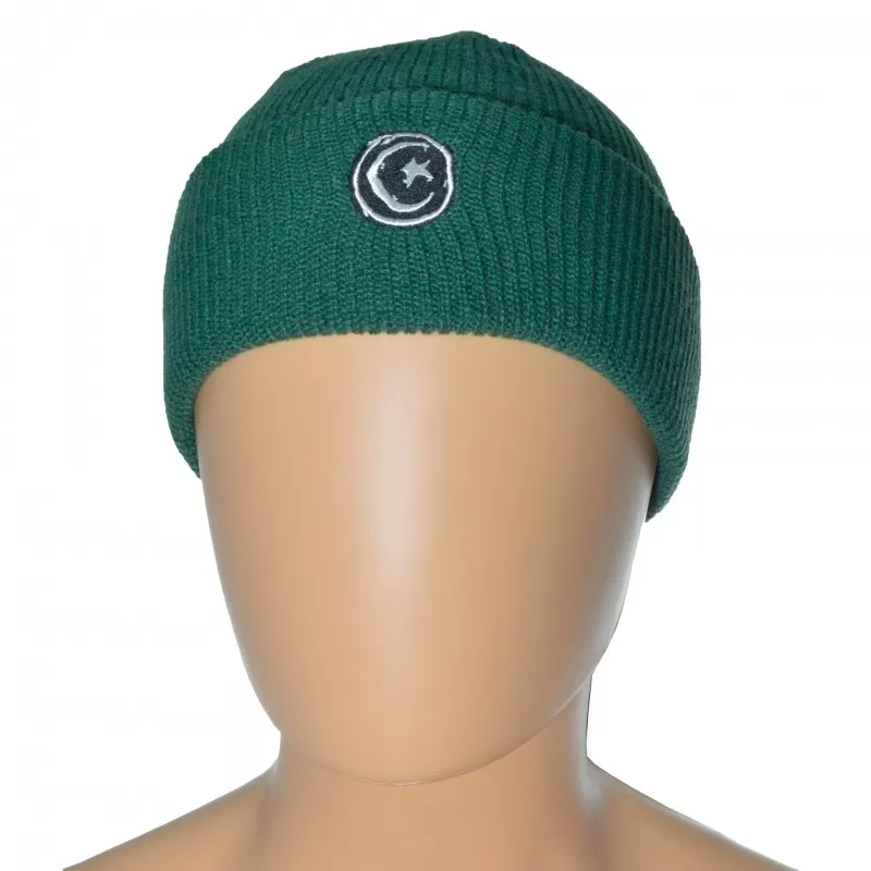 Beanie Foundation Star & Moon - Pine Green