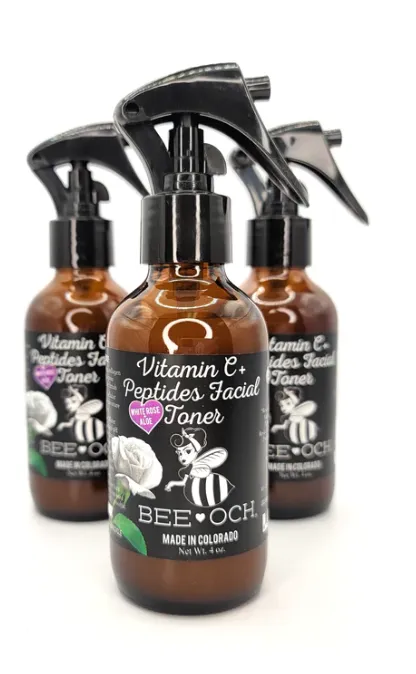 Bee-Och Vitamin C + Peptides Facial Toner