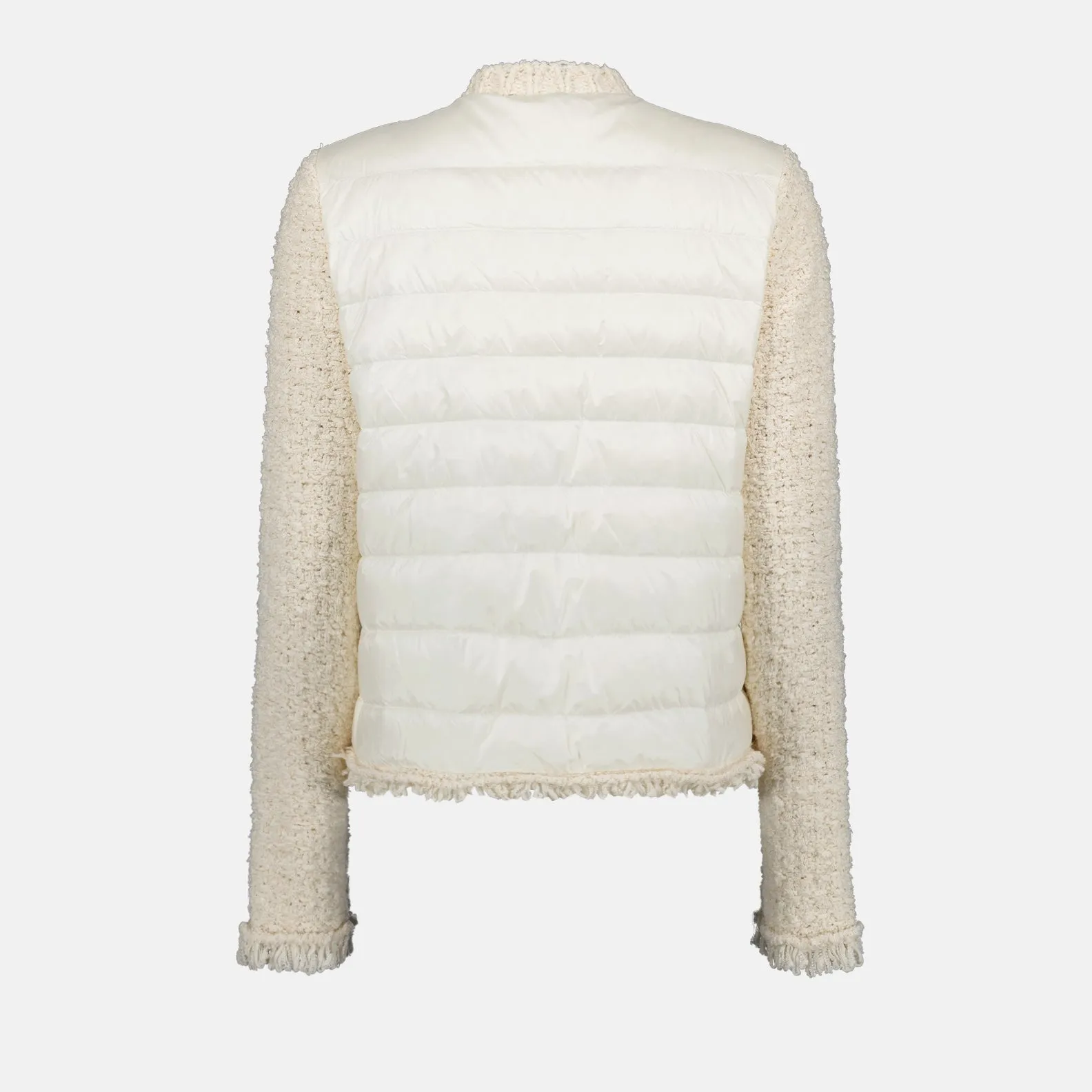 Beige Knit Cardigan