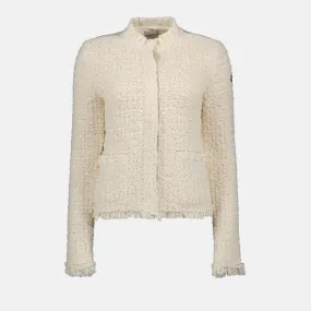 Beige Knit Cardigan
