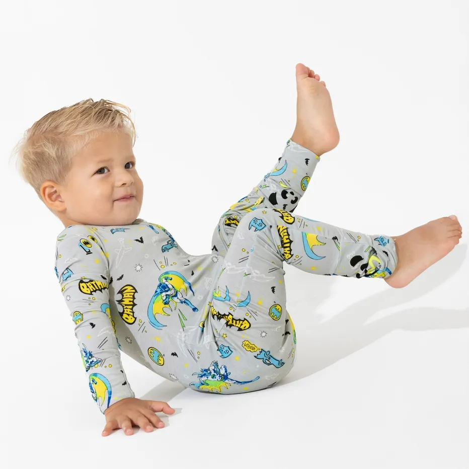 Bellabu Bear Batman Bamboo Viscose Convertible Footie