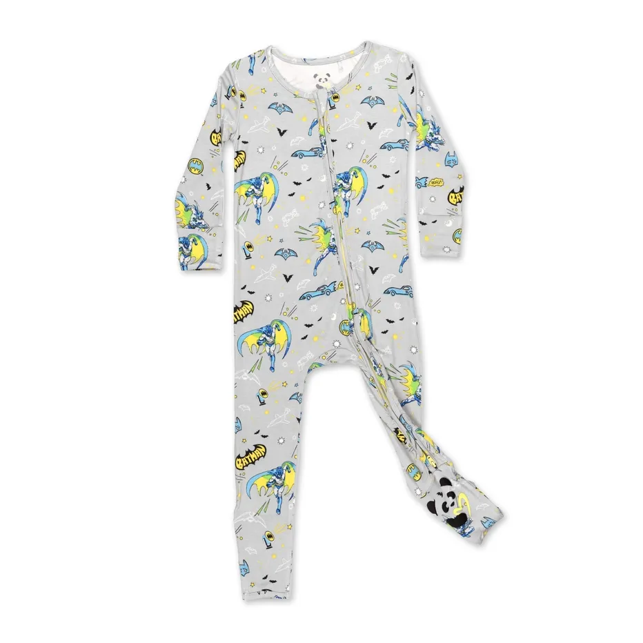 Bellabu Bear Batman Bamboo Viscose Convertible Footie