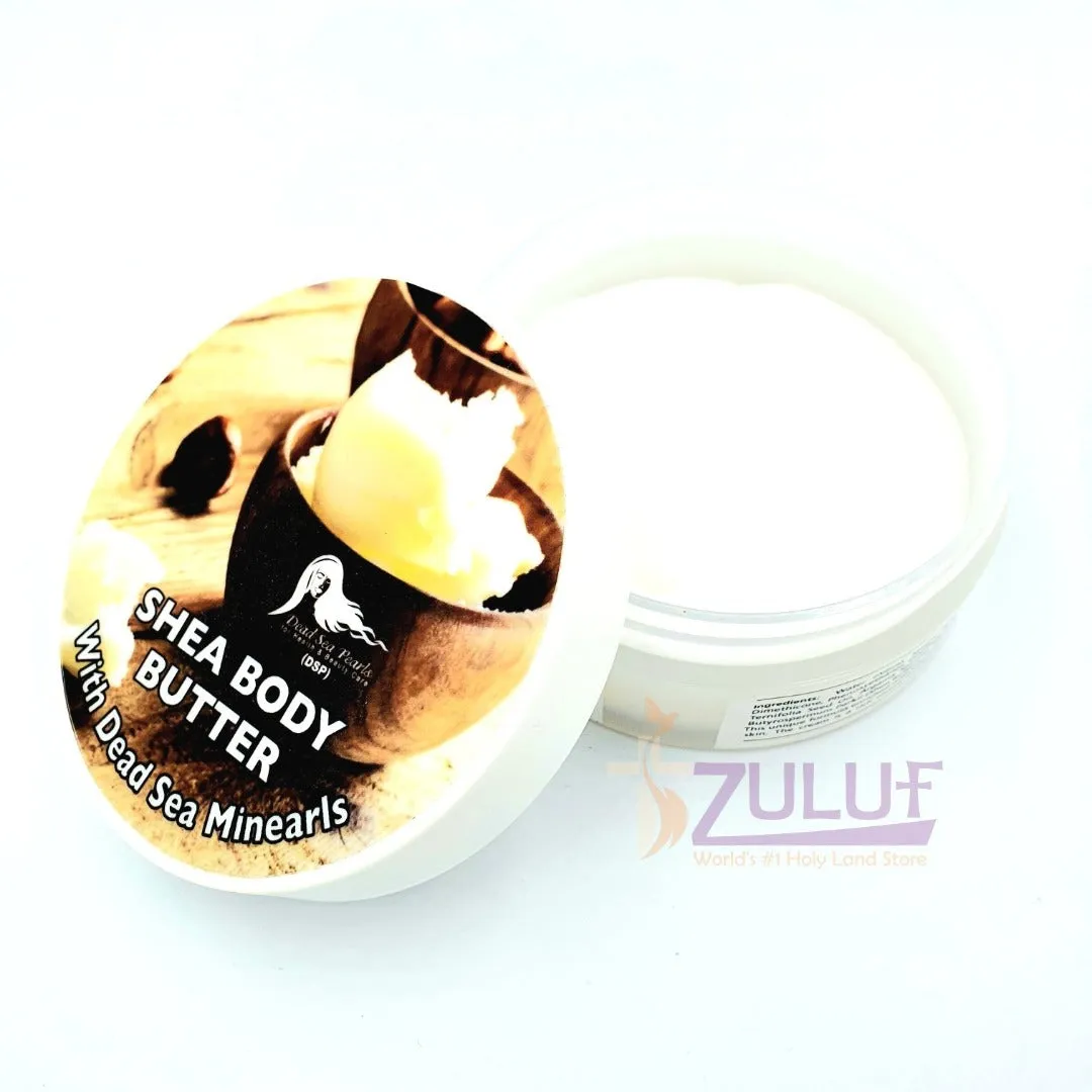 Best Dead Sea Minerals Stretch Mark Cream For Belly Pregnancy - Nourishing Shea Body Butter DS014