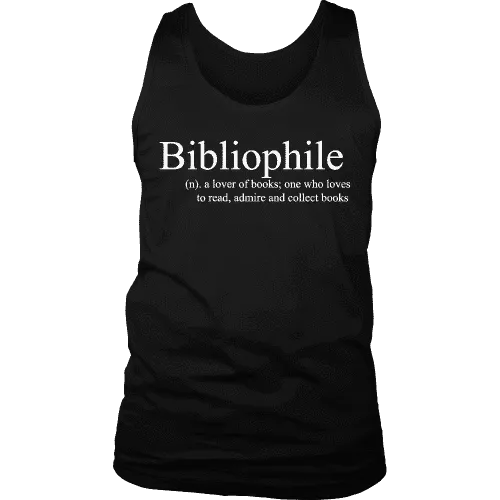 Bibliophile  Mens Tank