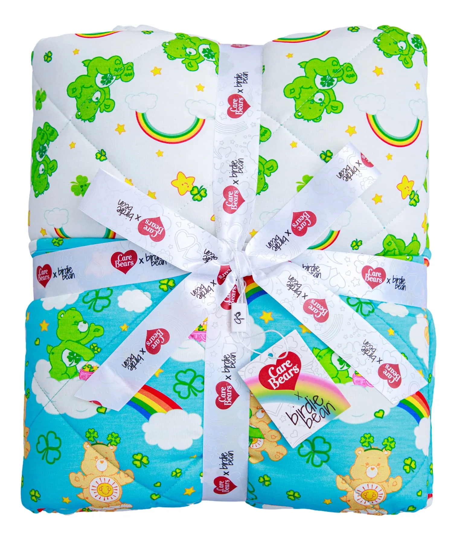 Birdie Bean Care Bears St. Patrick’s Day Toddler Birdie Quilt