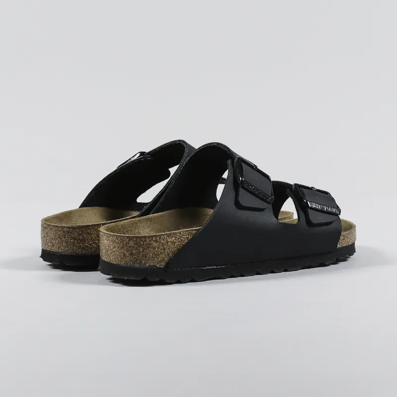 Birkenstock Womens Arizona Birko-Flor Narrow Fit Sandals Black