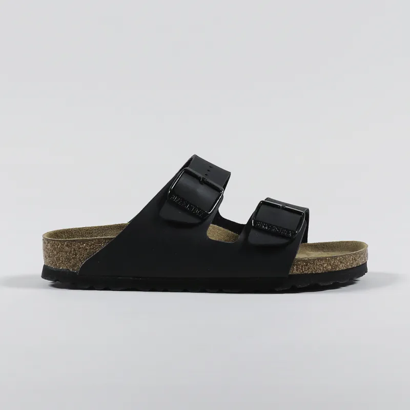 Birkenstock Womens Arizona Birko-Flor Narrow Fit Sandals Black