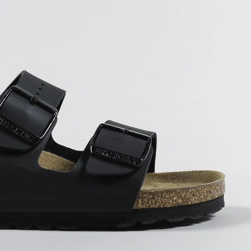 Birkenstock Womens Arizona Birko-Flor Narrow Fit Sandals Black