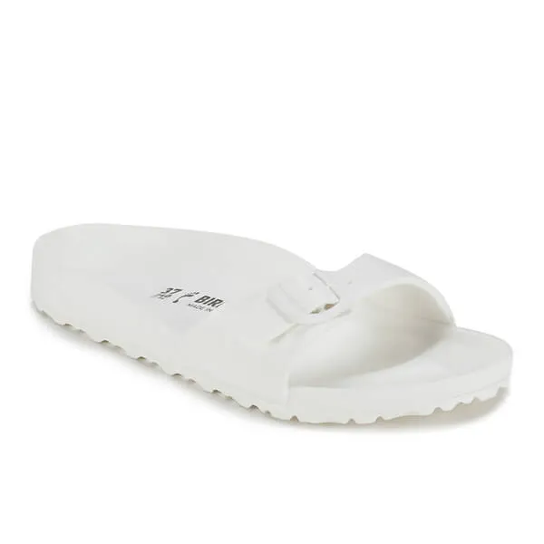 Birkenstock Women's Madrid Slim Fit Eva Single Strap Sandals - White