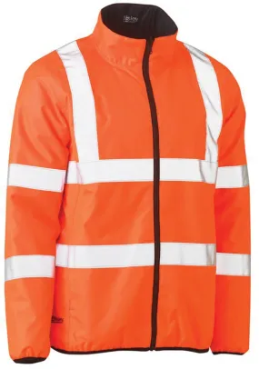 Bisley Workwear BJ6350HT_BF61 Jacket - Unisex HiVis Reversible Puffer Taped - Orange - XS