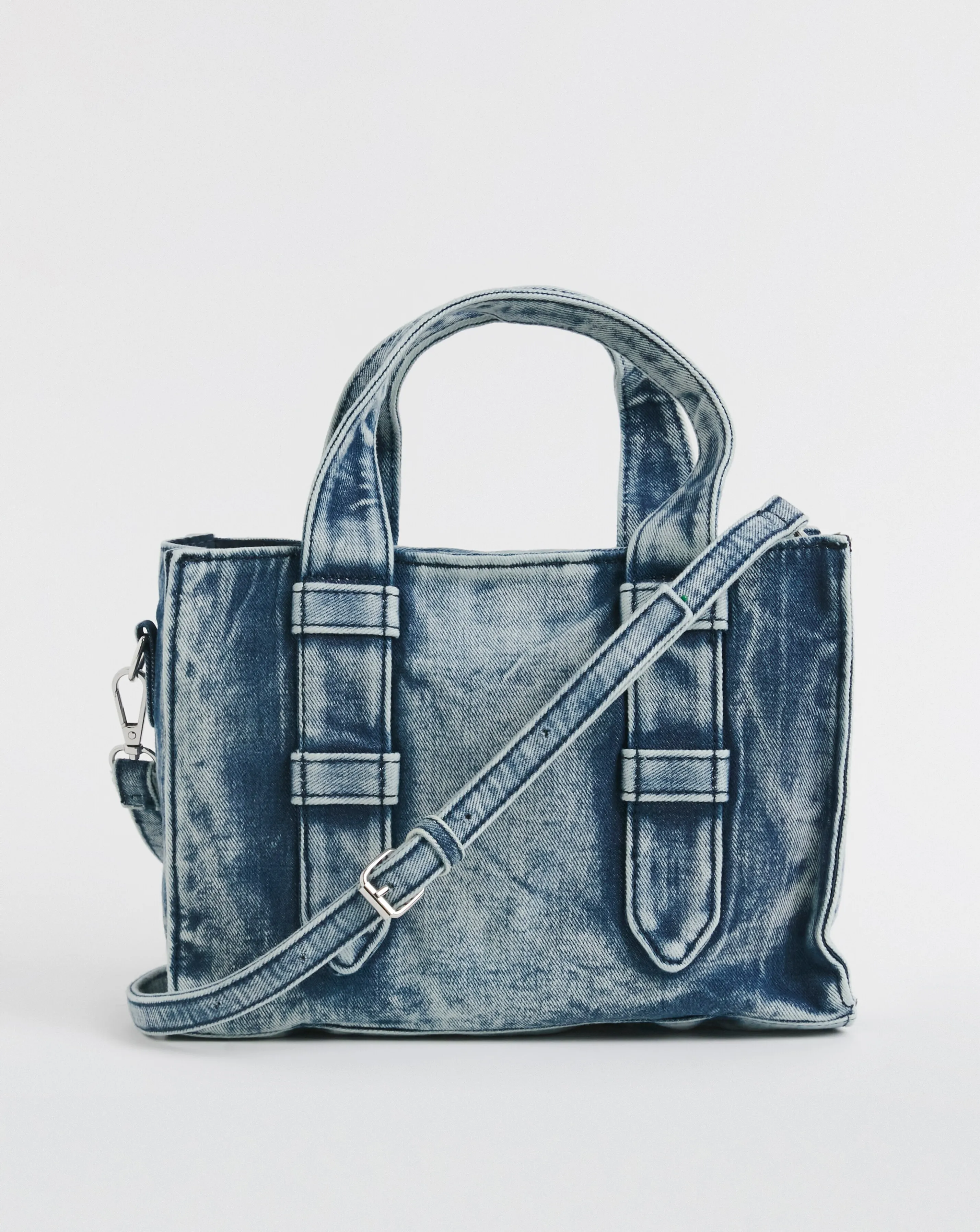 Blue Denim Mini Tote Bag | Simply Be