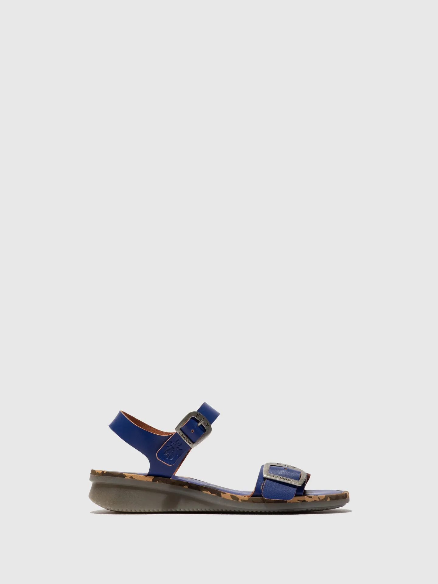 Blue Sling-Back Sandals