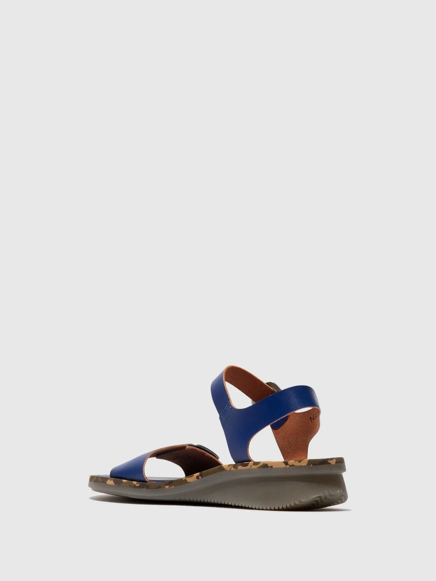 Blue Sling-Back Sandals