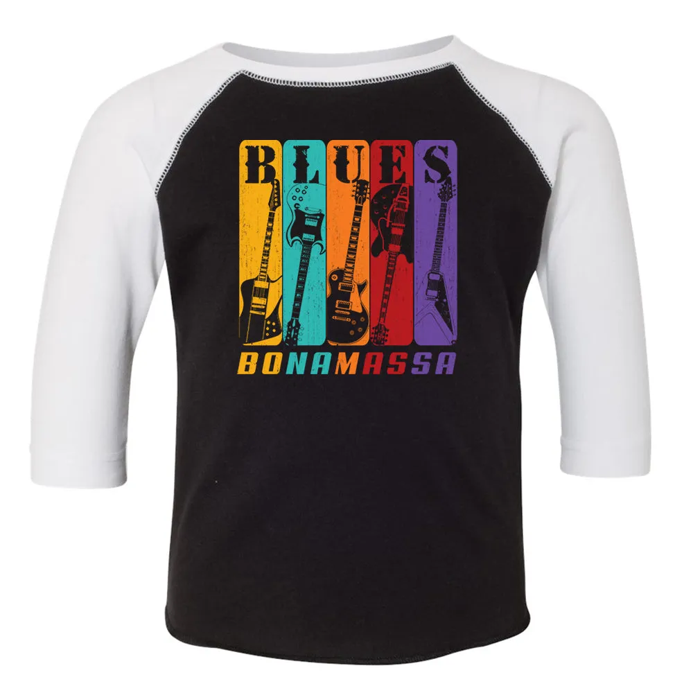 Blues Beginnings Baseball 3/4 Sleeve T-Shirt (Toddler)