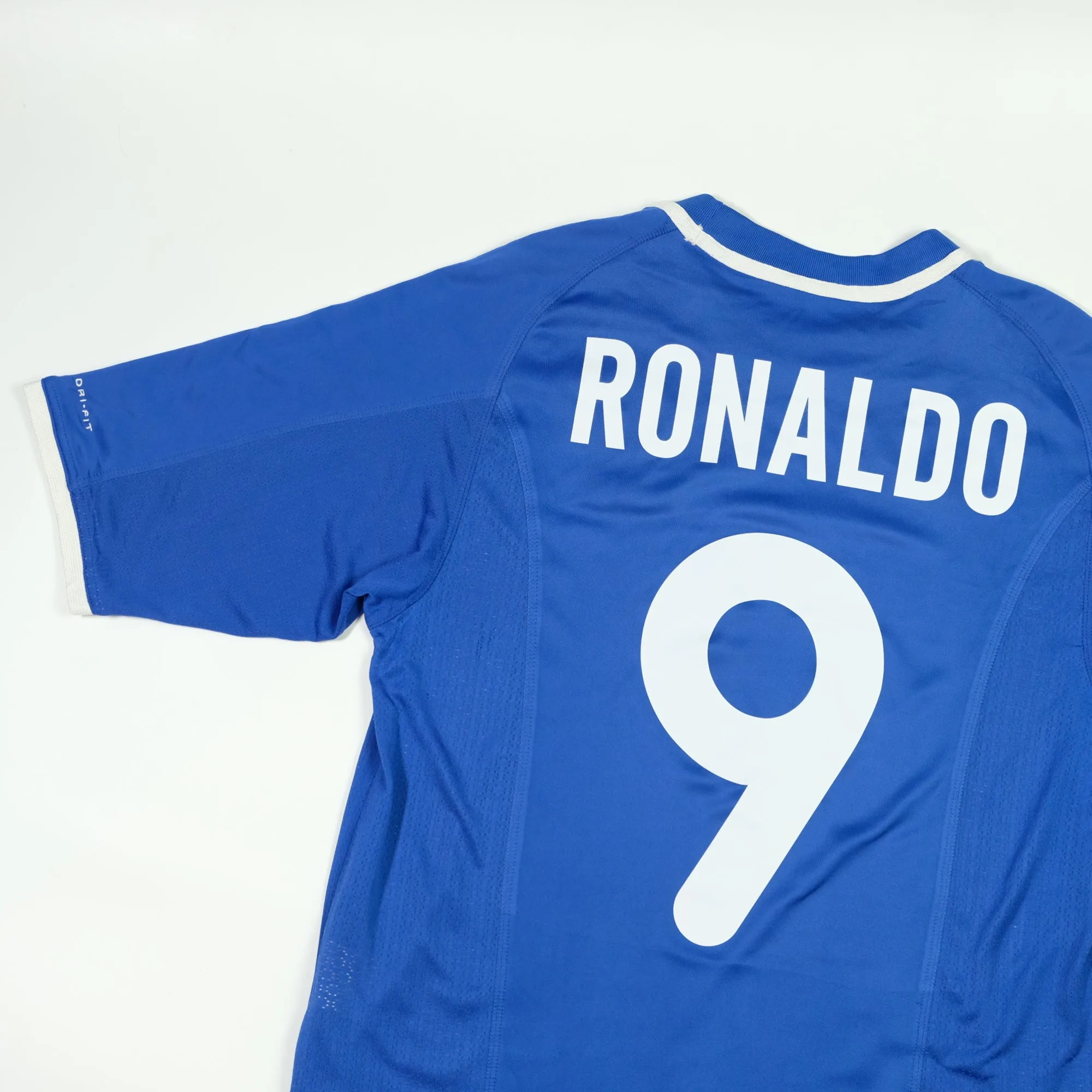 Brazil Ronaldo 9 Original Away Football Shirt 2000/2002 Nike Small/Medium