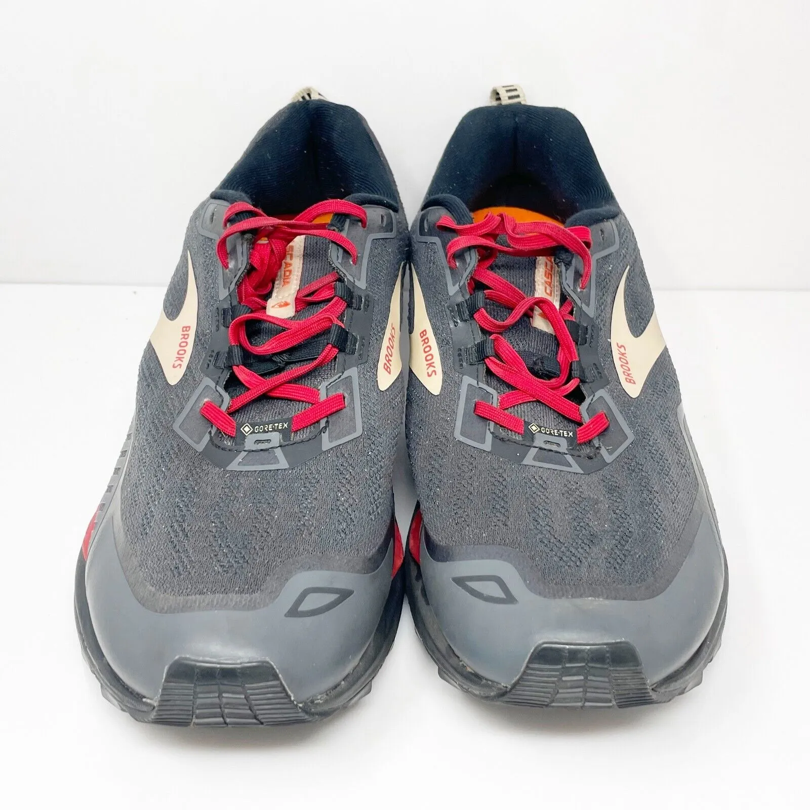 Brooks Mens Cascadia 15 GTX 1103411D075 Gray Running Shoes Sneakers Size 13 D