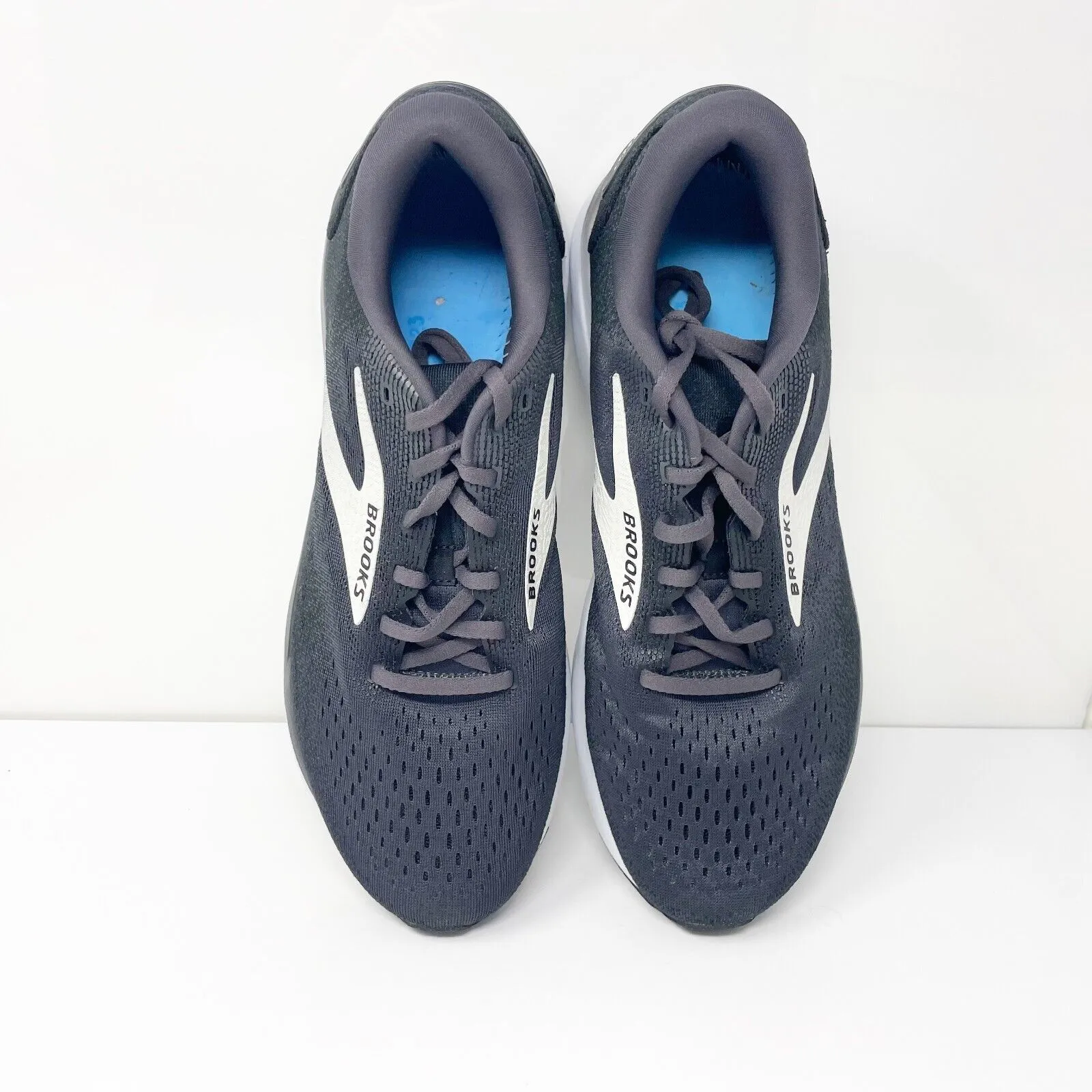Brooks Mens Ghost 16 1104182E090 Black Running Shoes Sneakers Size 12.5 2E