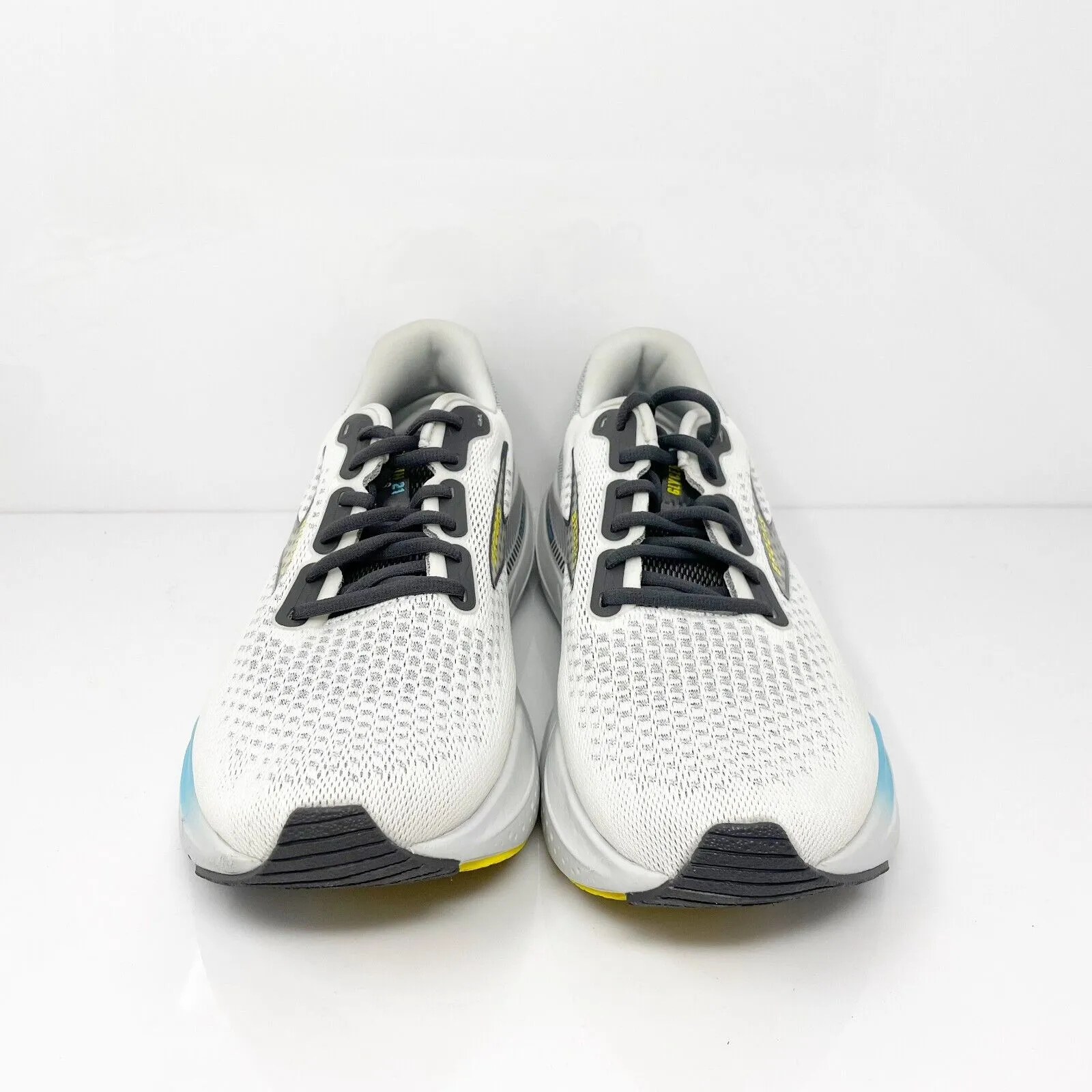 Brooks Mens Glycerin GTS 21 1104201D184 Gray Running Shoes Sneakers Size 9.5 D