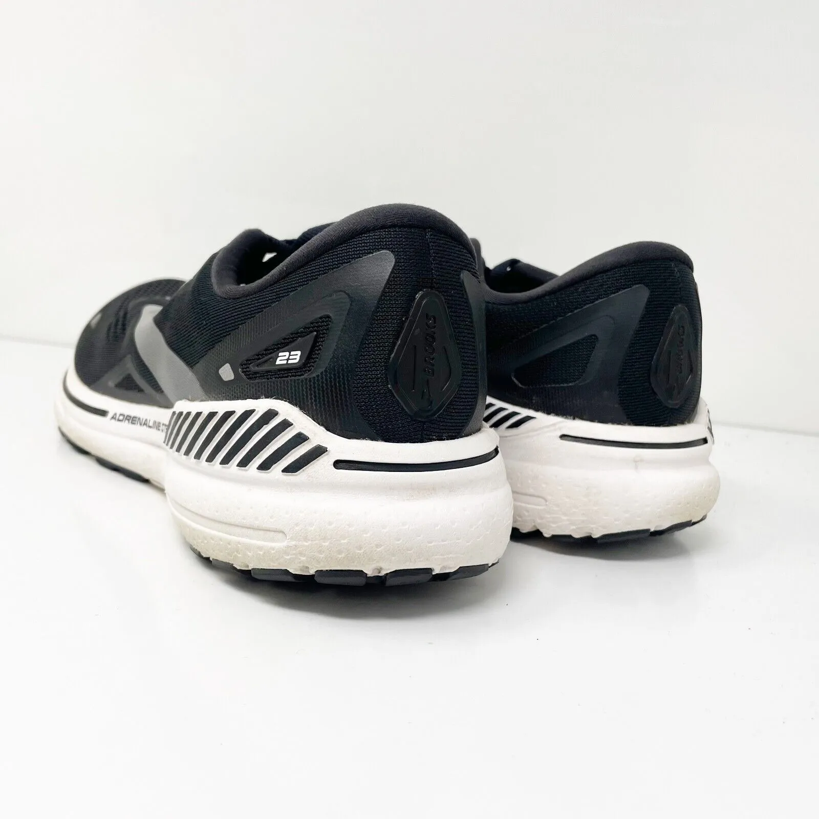 Brooks Womens Adrenaline GTS 23 1203811B004 Black Running Shoes Sneakers Sz 11 B
