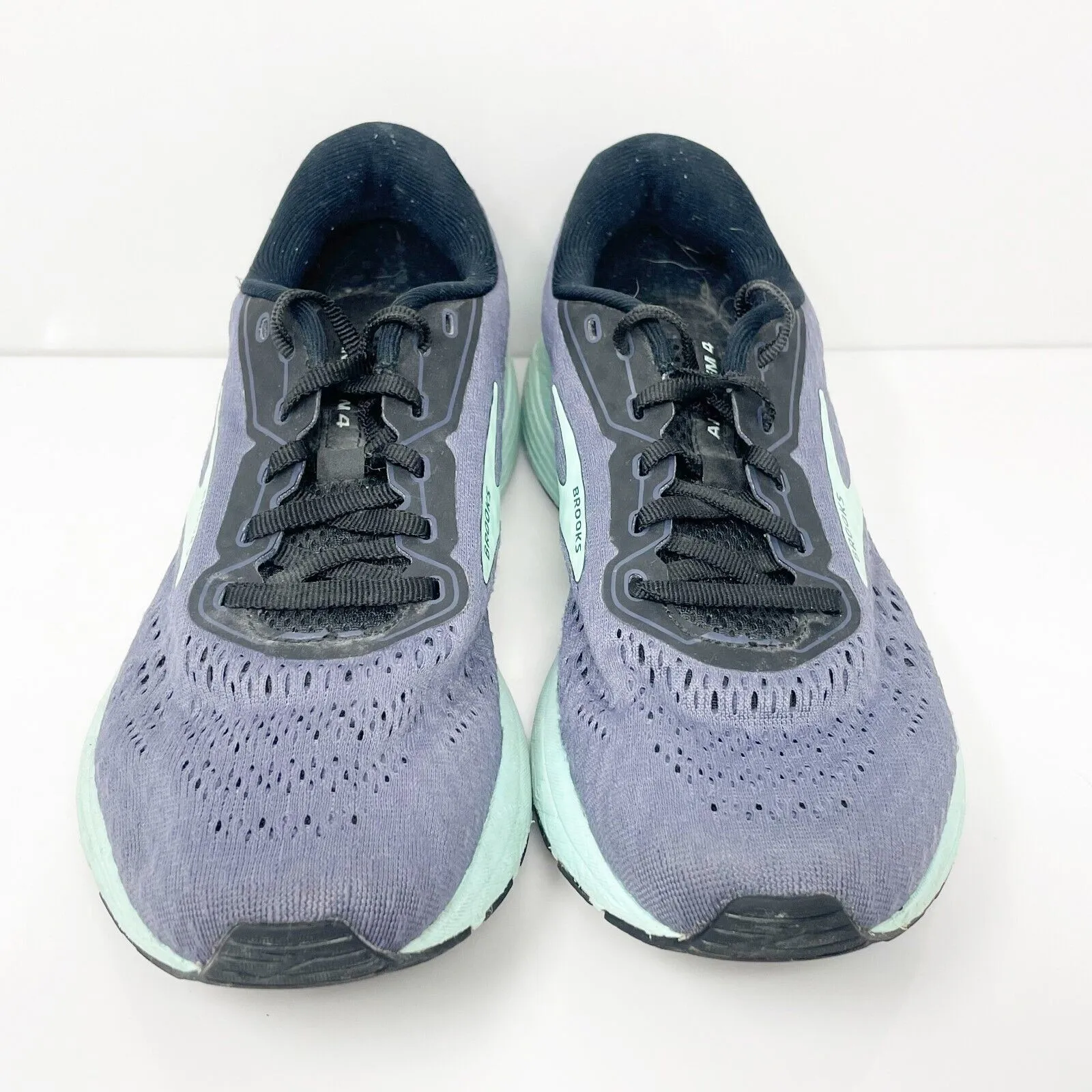 Brooks Womens Anthem 4 1203401B473 Blue Running Shoes Sneakers Size 8 B