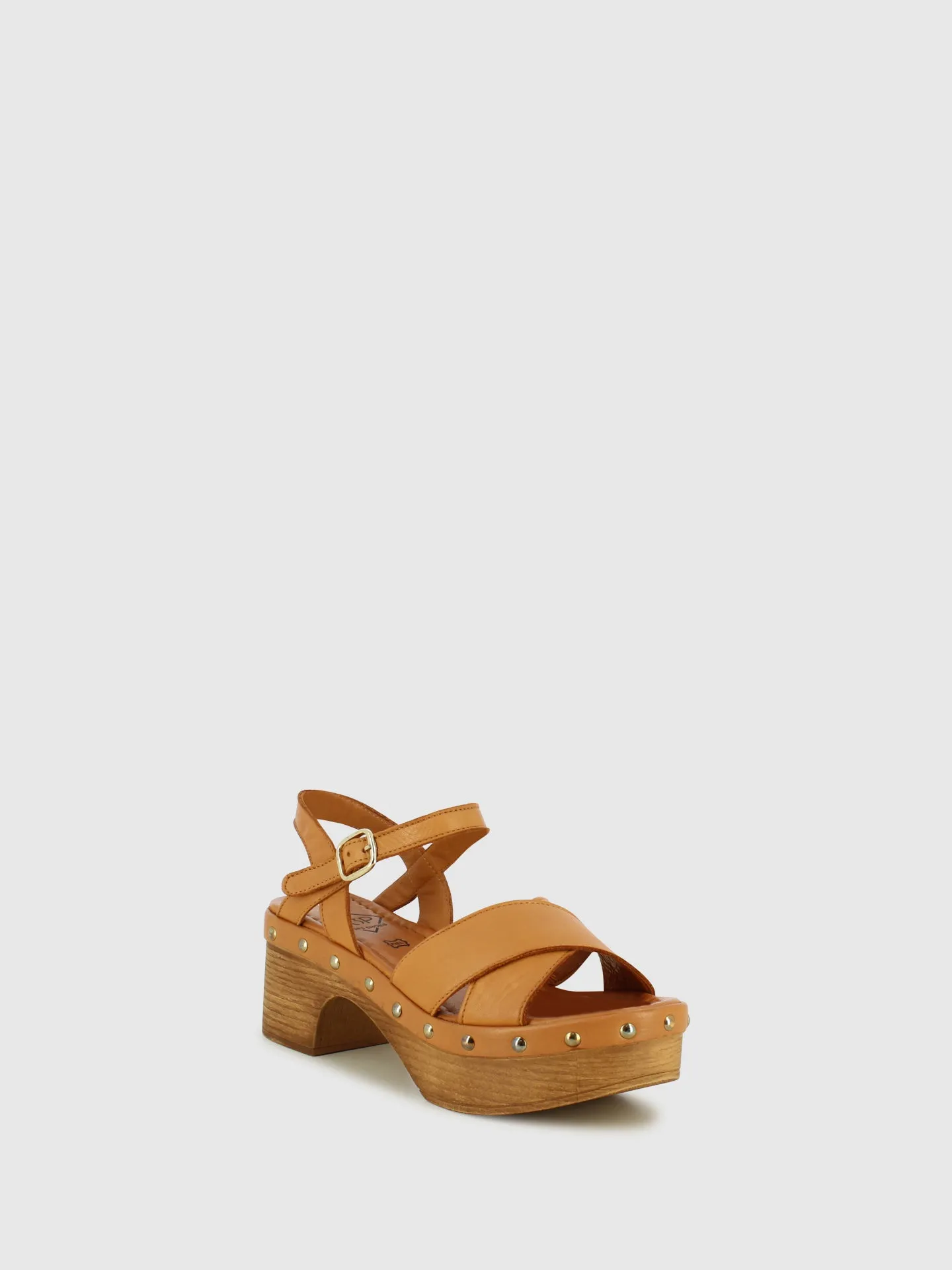 Brown Ankle Strap Sandals