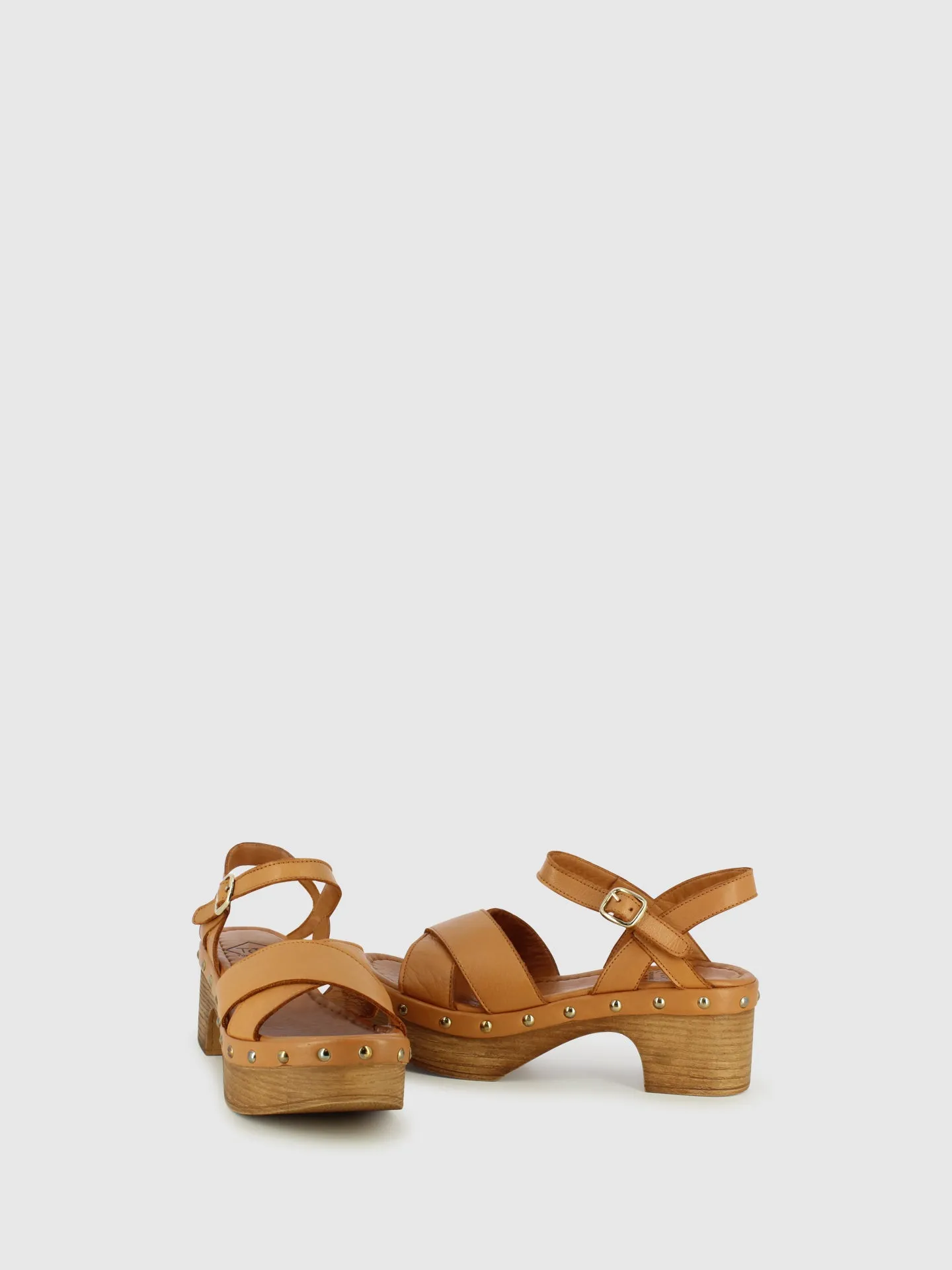 Brown Ankle Strap Sandals