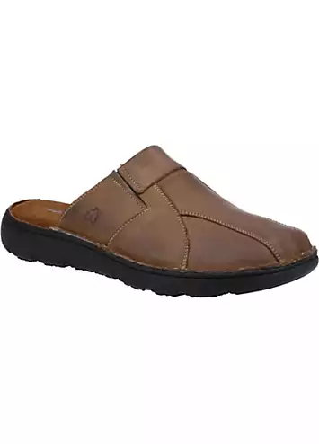 Brown Carson Mule Sandals by Hush Puppies | Look Again