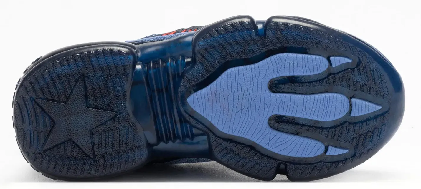 BULL BOYS DNAL 4506 PTERODATTILO LIGHT UP TRAINERS BLUE