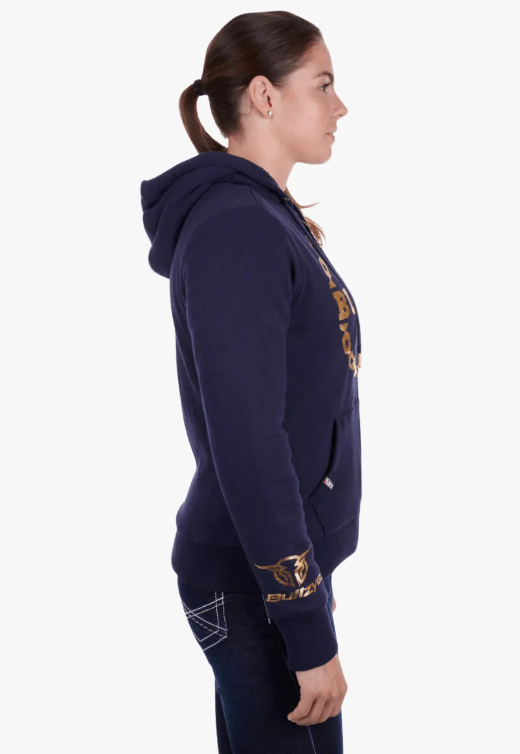 Bullzye Womens Kamala Zip Up Hoodie