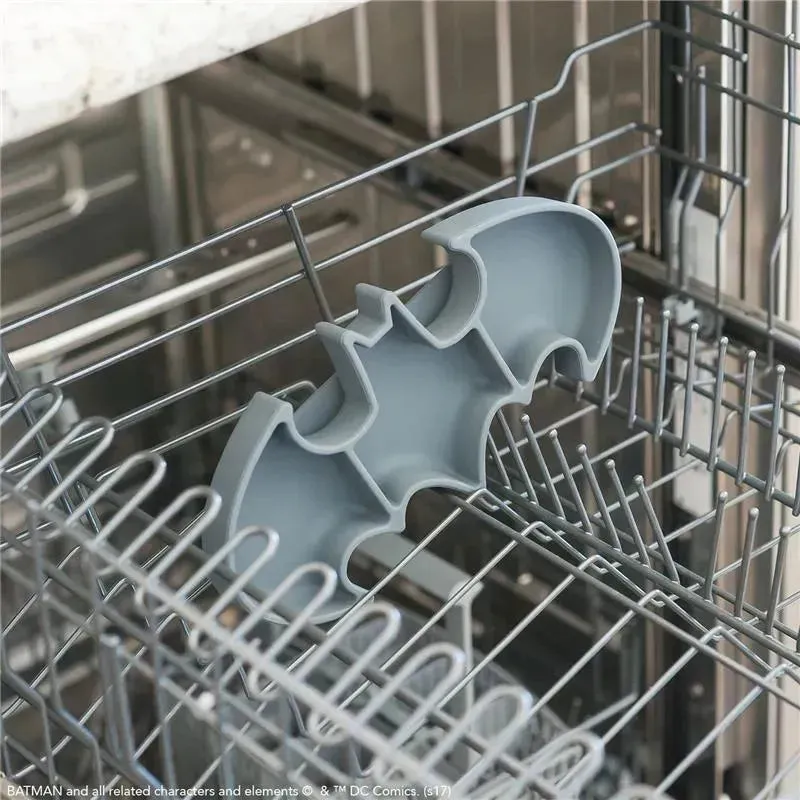 Bumkins - Silicone Grip Dish, Batman