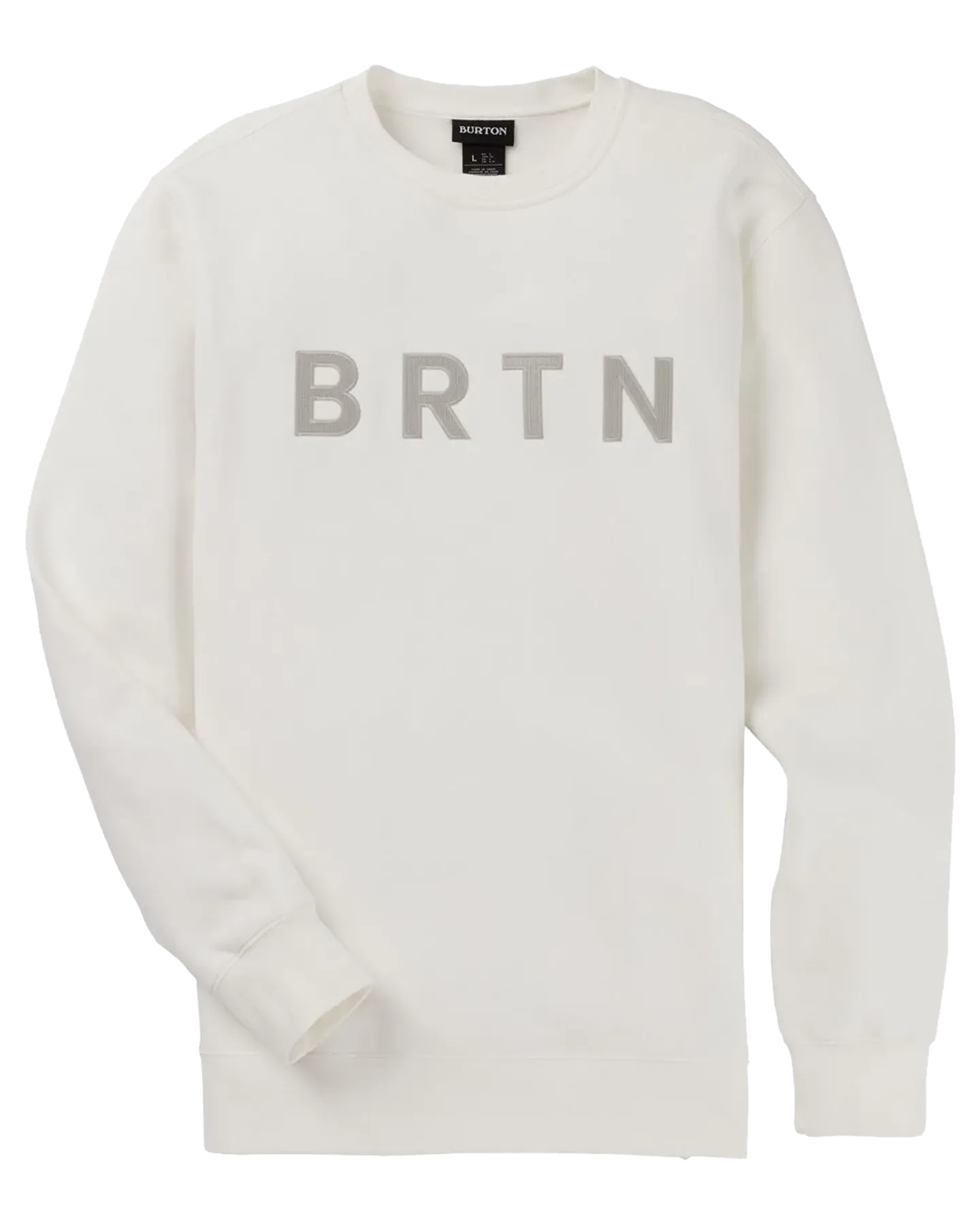 Burton Brtn Crewneck Sweatshirt - Stout White