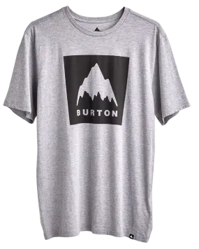 Burton Classic Mountain High Short Sleeve T-Shirt - Gray Heather