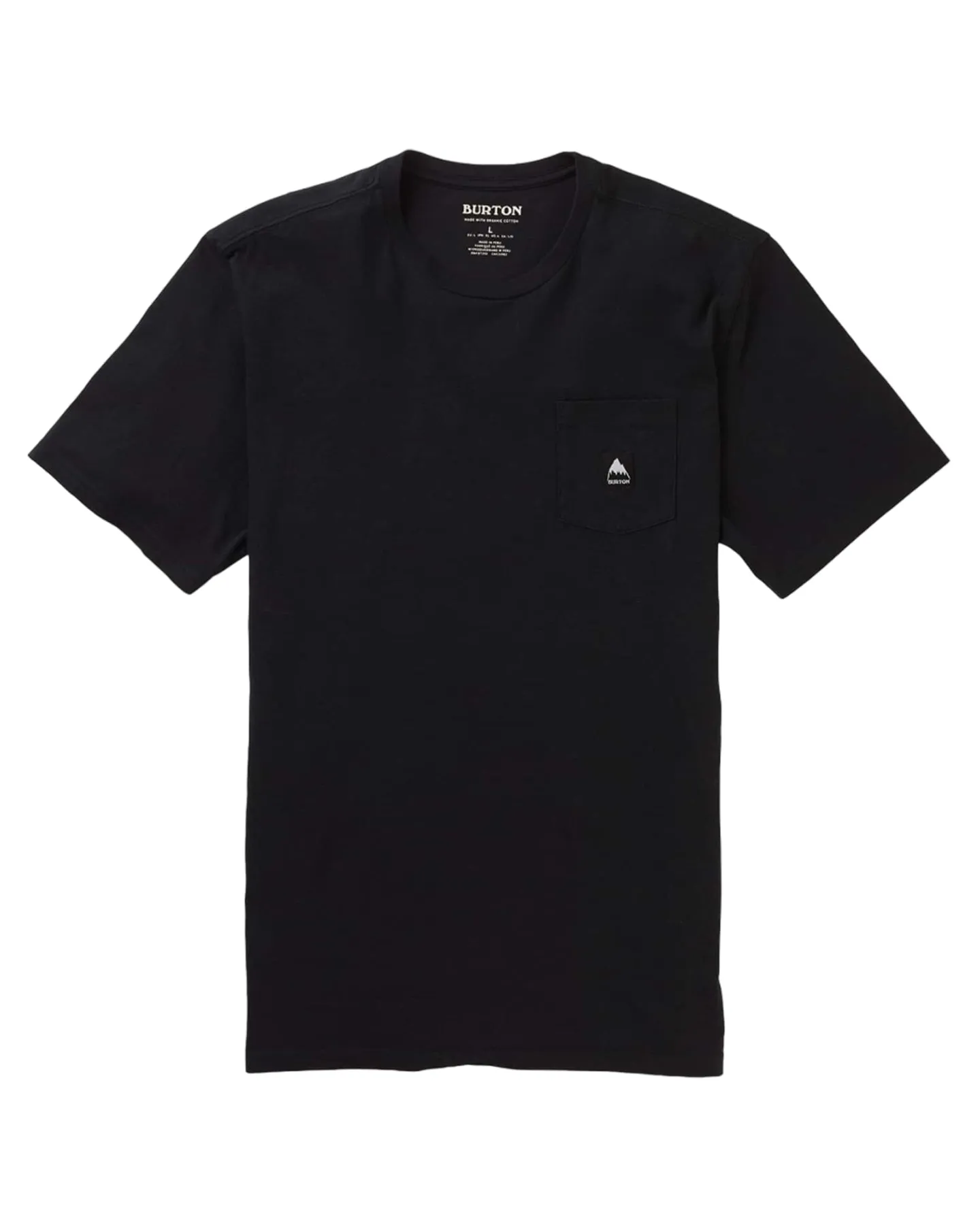 Burton Colfax Short Sleeve T-Shirt - True Black