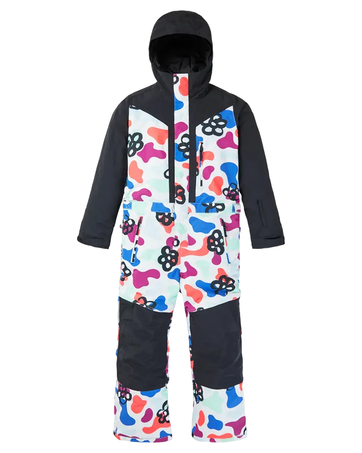 Burton Kids One Piece - True Black/Flora Mirage - 2023