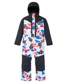 Burton Kids One Piece - True Black/Flora Mirage - 2023