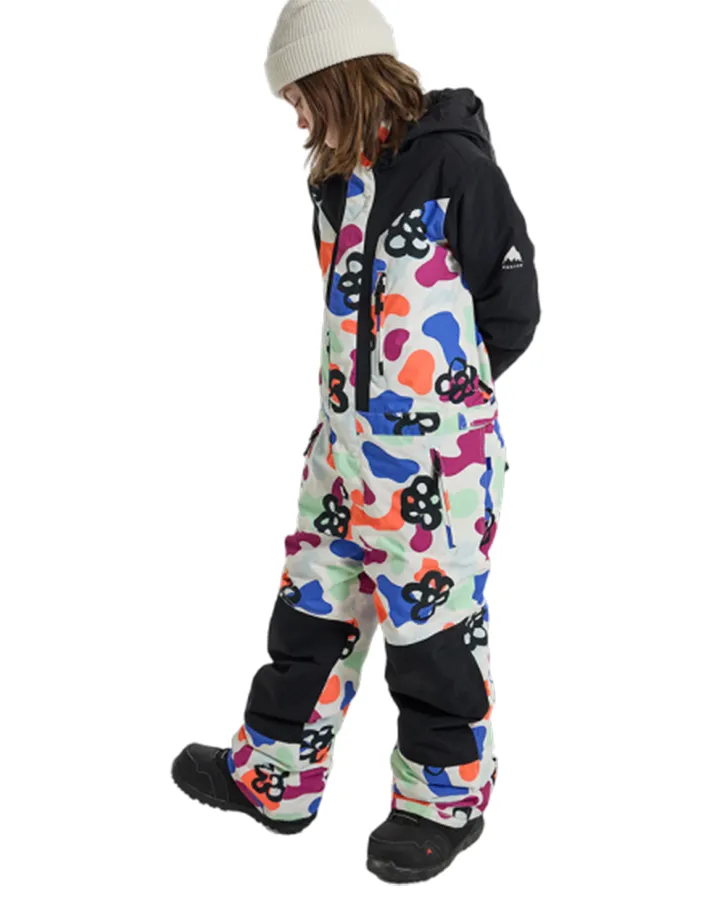 Burton Kids One Piece - True Black/Flora Mirage - 2023